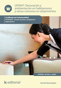 Decoración y ambientación en habitaciones y zonas comunes en alojamientos. HOTA0208 - Goretti Glez Ayubes - ebook