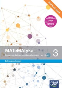 MATeMAtyka 3 Podręcznik Zakres podstawowy - Babiański Wojciech, Chańko Lech, Czarnowska Joanna - książka