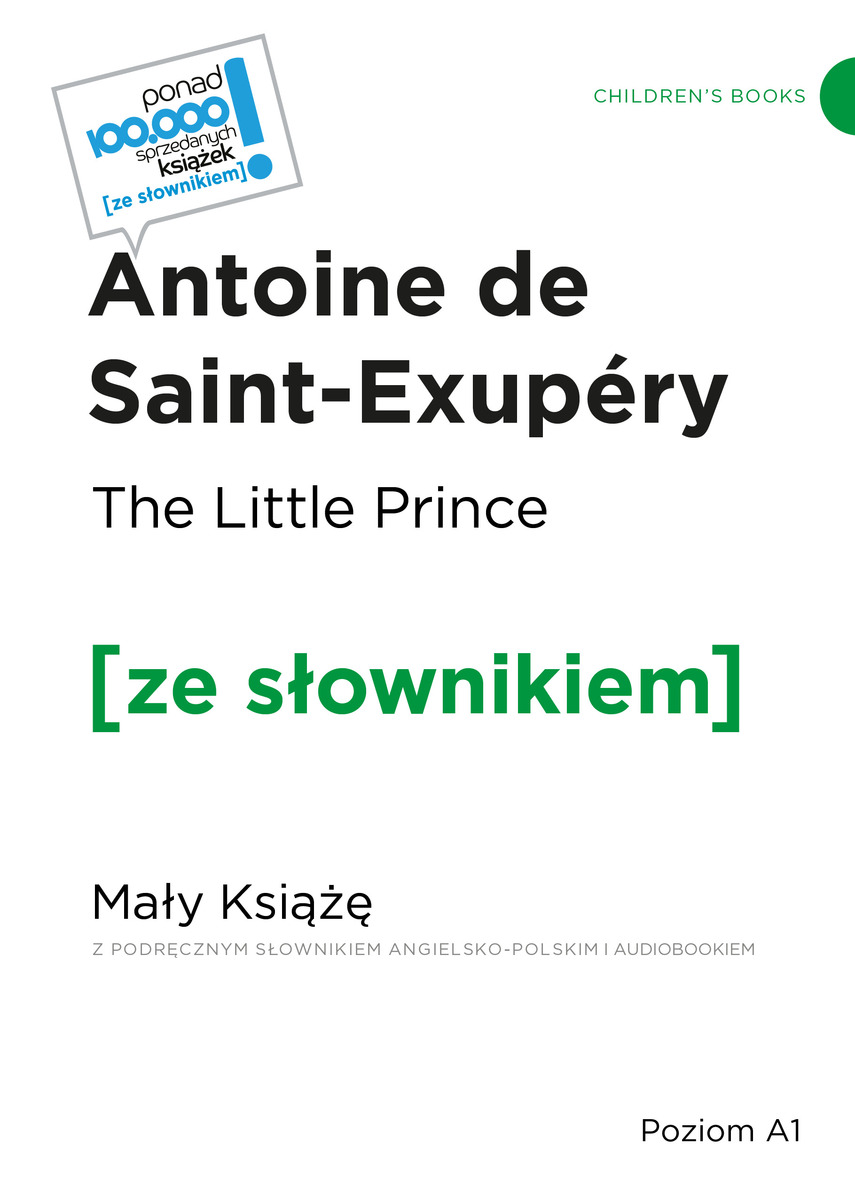 The Little Prince / Mały Książę z podręcznym słownikiem angielsko-polskim - Antoine de Saint-Exupery - książka