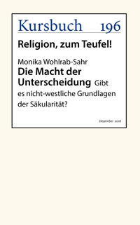 Die Macht der Unterscheidung - Monika Wohlrab-Sahr - ebook