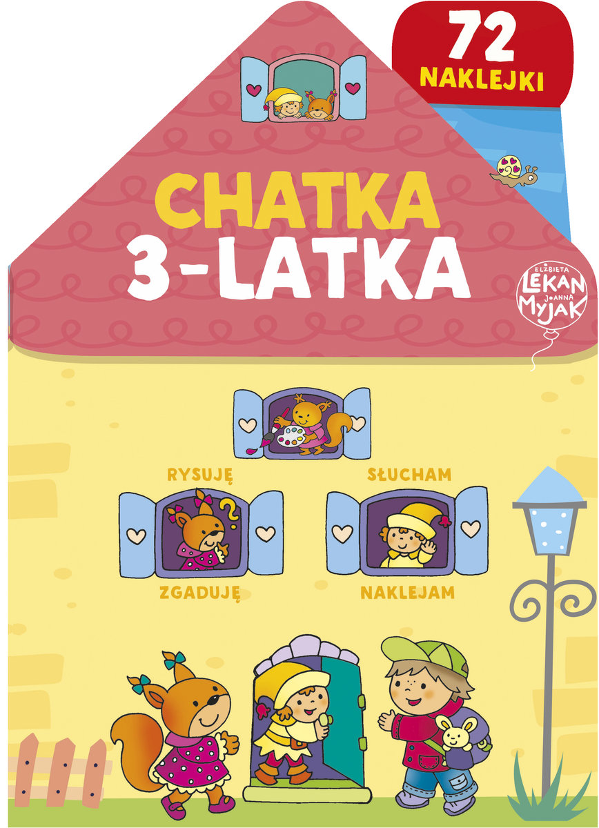 Chatka 3-latka - Elżbieta Lekan, Joanna Myjak (ilustr.) - książka