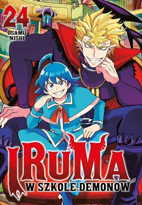 Iruma w szkole demonów #24 - Osamu Nishi - książka