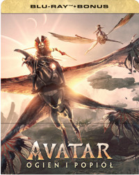 Avatar: Ogień i popiół (2 Blu-ray Steelbook) -  - książka
