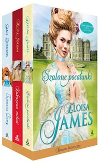 Szalone pocałunki / Zakazana miłość / Tajemnica damy - Eloisa James, Jordan Nicole, Burrowes Grace - książka