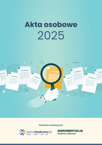Akta osobowe 2025 - zbiorowa praca - ebook + książka
