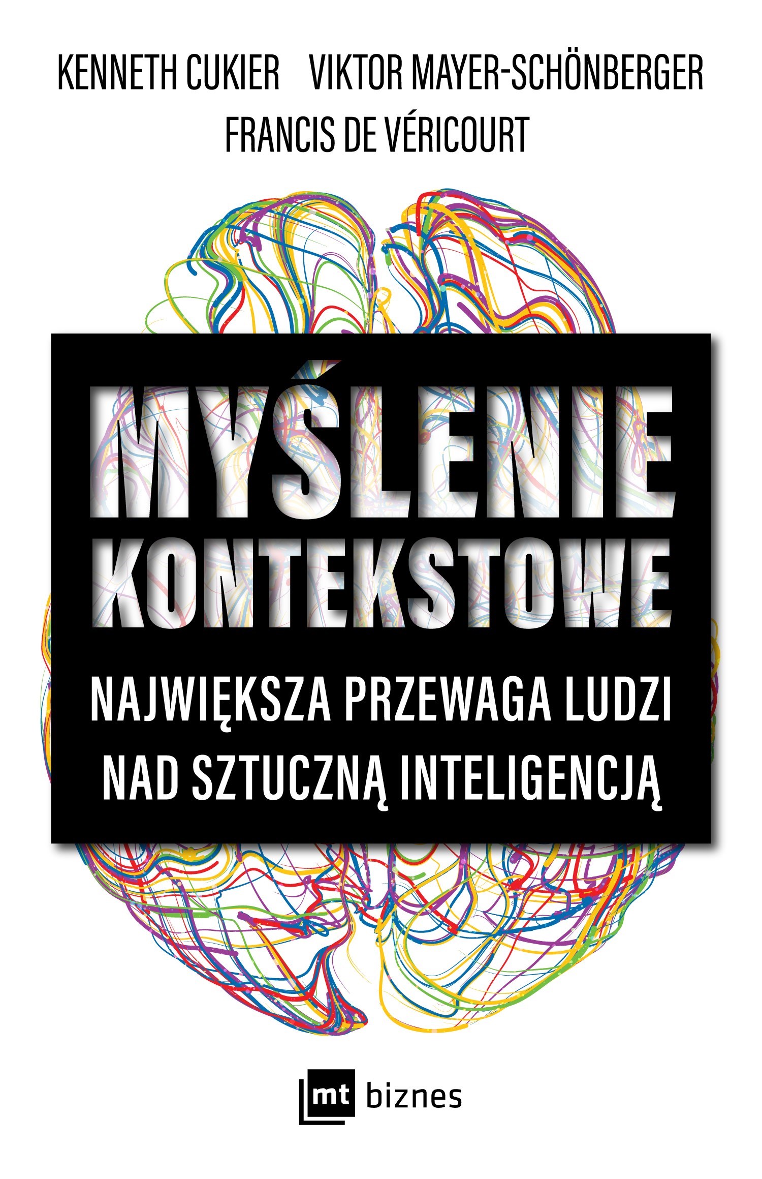 Okładka:Myślenie kontekstowe. Największa przewaga ludzi nad sztuczną inteligencją 