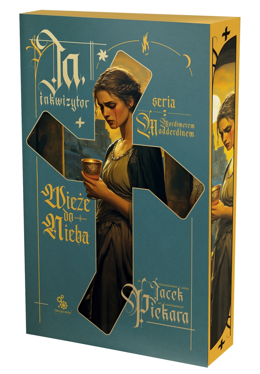 Ja, inkwizytor. Wieże do nieba (barwione brzegi) - Jacek Piekara - książka