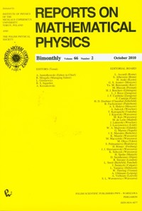 Reports on Mathematical Physics 66/2 Kraj -  - książka
