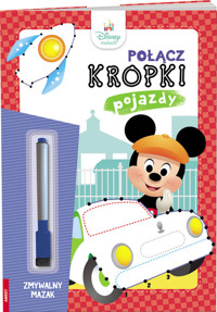 Disney Maluch Połącz kropki Pojazdy -  - książka
