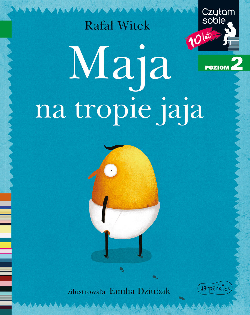 Maja na tropie jaja. Czytam sobie. Poziom 2 - Rafał Witek - książka