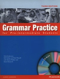Grammar practice for Pre-Intermediate Students+ CD - Anderson Vicki, Holley Gill, Metcalf Rob - książka