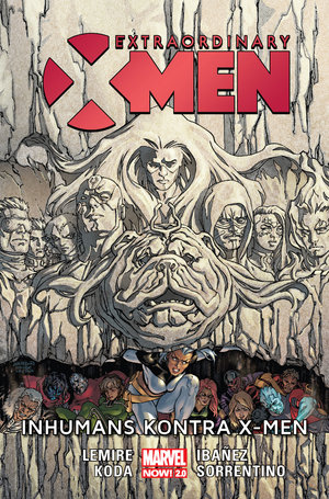 Extraordinary X-Men - Inhumans kontra X-Men - Jeff Lemire - książka