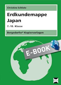 Erdkundemappe Japan - Christine Schlote - ebook