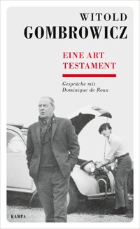 Eine Art Testament - Witold Gombrowicz - ebook