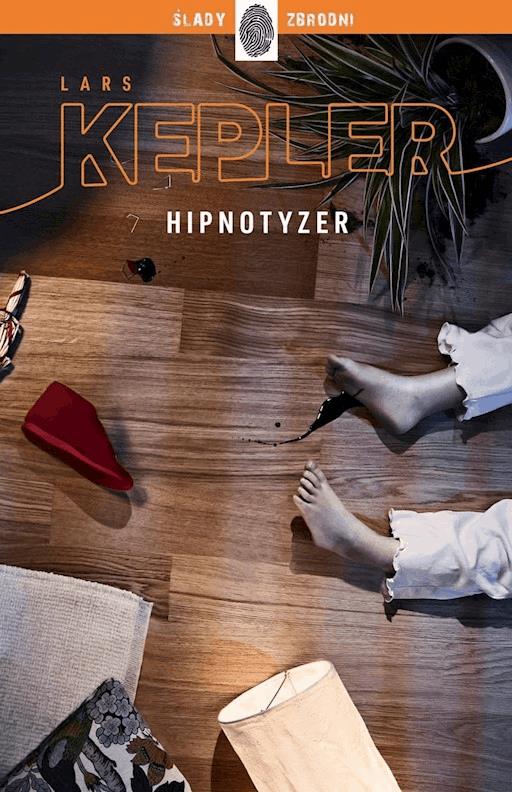 Okładka książki Cykl z komisarzem Jooną Linną. Hipnotyzer