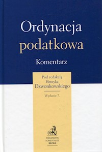 Ordynacja podatkowa Komentarz -  - książka