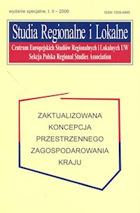 Studia Regionalne i Lokalne. Zaktualizowana koncepcja przestrzennego zagospodarowania kraju -  - książka