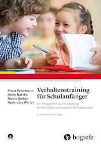 Verhaltenstraining für Schulanfänger - Franz Petermann - ebook