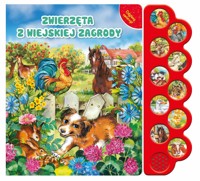 Odgłosy zwierząt. Zwierzęta z wiejskiej zagrody - zbiorowa praca - książka