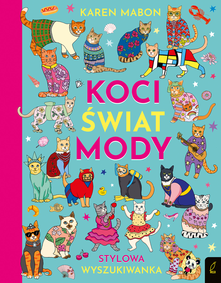 Koci świat mody. Stylowa wyszukiwanka - Karen Mabon - książka