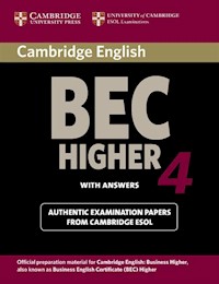 Cambridge BEC Higher 4 Student's Book with answers - - książka