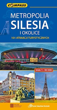 Metropolia Silesia i okolice mapa turystyczna 1:50 000 -  - książka