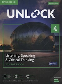 Unlock 4 Listening, Speaking & Critical Thinking Student's Book - Lansford Lewis, Lockwood Robyn Brinks, Sowton Chris - książka
