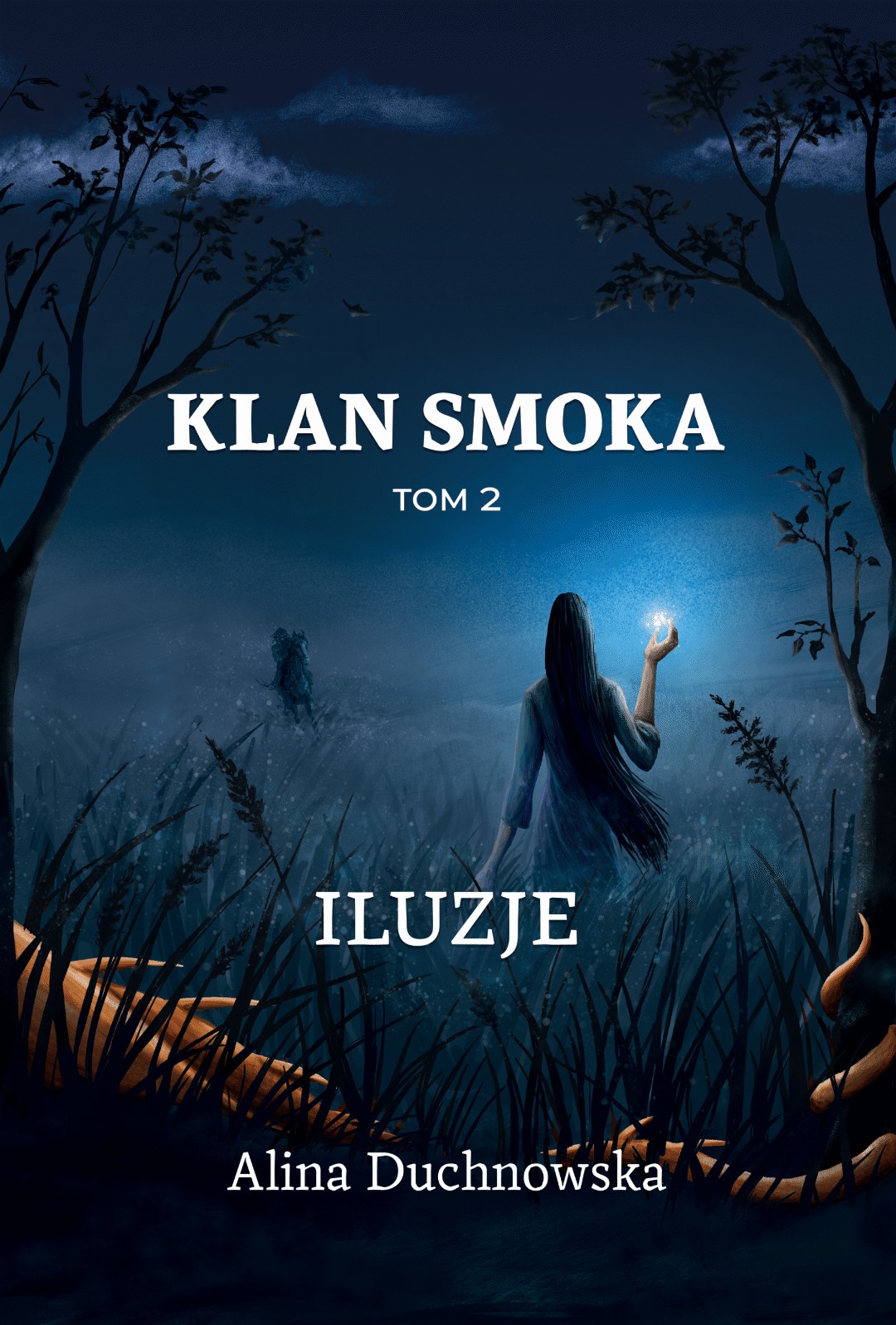 Okładka:Klan Smoka tom 2. Iluzje 