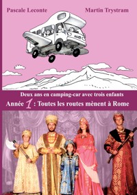 Deux ans en camping-car avec trois enfants - Pascale Leconte - ebook