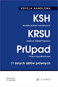 Edycja handlowa Kodeks spółek handlowych Krajowy Rejestr Sądowy Prawo upadłościowe -  - książka