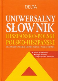 Uniwersalny słownik hiszpańsko polski polsko hiszpański - Perlin Janina - książka