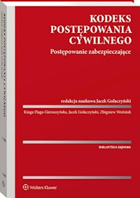 Kodeks postępowania cywilnego Postępowanie zabezpieczające -  - książka