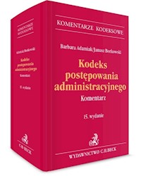 Kodeks postępowania administracyjnego Komentarz -  - książka