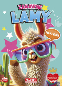 Zabawne lamy z naklejkami - Salamon Katarzyna - książka