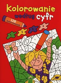 Kolorowanie według cyfr czerwona -  - książka