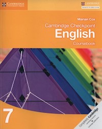 Cambridge Checkpoint English Coursebook 7 - Cox Marian - książka