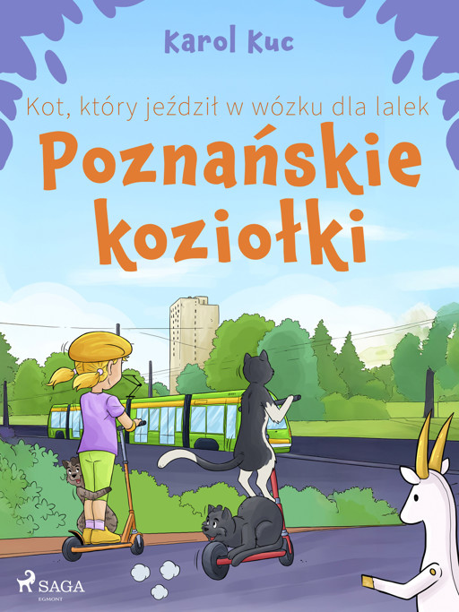 Okładka książki Kot, który jeździł w wózku dla lalek: Poznańskie koziołki