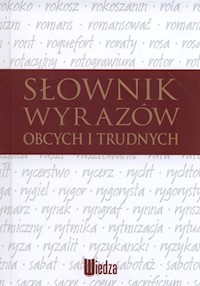 Słownik wyrazów obcych i trudnych -  - książka