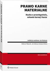 Prawo karne materialne - Jan Kulesza, Krystyna Patora, Mateusz Filipczak - książka