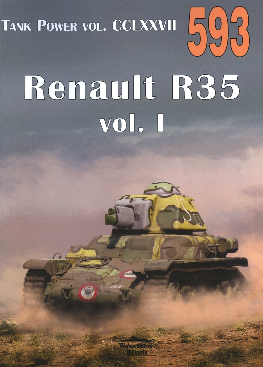 Renault R35 vol. I. Tank Power vol. CCLXXVII 593 - Janusz Lewoch - książka