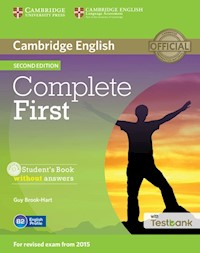 Complete First Student's Book without Answers + Testbank + CD - Guy Brook-Hart - książka