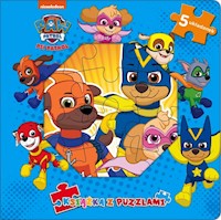 Psi Patrol Książka z puzzlami -  - książka