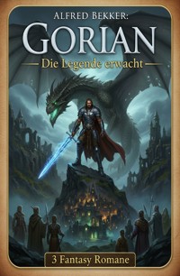 Gorian - Die Legende erwacht: 3 Fantasy Romane - Alfred Bekker - ebook