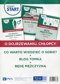 Pewny start O dojrzewaniu Chłopcy Co warto wiedzieć o sobie? / Blog Tomka / Będę mężczyzną - Fornalik Izabela - książka