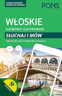 Włoskie rozmówki ilustrowane Słuchaj i mów - Marini Rafaella - książka