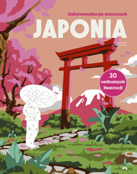 Japonia. Kolorowanka po numerach - Xishan Studio - książka