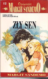 Zły sen - Margit Sandemo - ebook