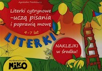 Literki cytrynowe uczą pisania i poprawią mowę - Paszkiewicz Agnieszka - książka