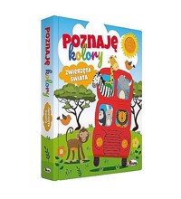 Poznaję kolory Zwierzęta świata - Elżbieta Korolkiewicz - książka