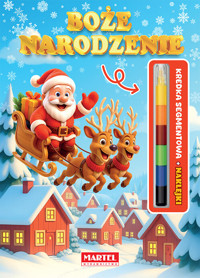 Modułowa kredka. Boże Narodzenie z naklejkami - Wiktoria kohnke - książka